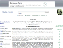 Tablet Screenshot of martinfierro.org